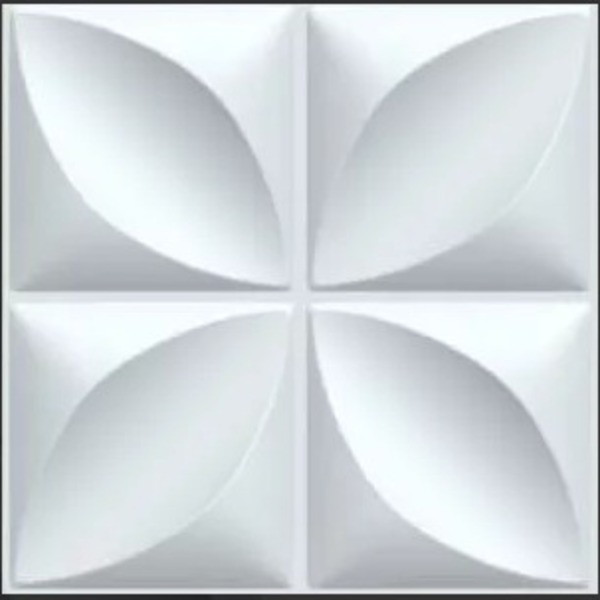 Kit 20  placas em pvc poliestireno revestimento 3d teto e par