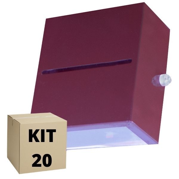 Kit 20 Arandelas Slim 2 Fachos Marrom Luminária Externa Alumi