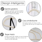Kit 20 Cabide Infantil Veludo Slim Ultra Fino Não Escorrega B