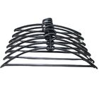 Kit 20 Cabides Atacado Giratório Adulto I Preto Resistente