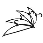 Kit 20 Cabides Atacado Giratório Adulto I Preto Resistente