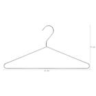 Kit 20 Cabides Cromado Para Roupas Para Guarda Roupas Closet