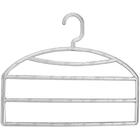 Kit 20 Cabides Triplos Organizar Calças Calceiros Transparent