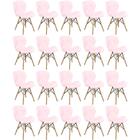 Kit 20 Cadeiras De Jantar Charles Eames Slim Wood Estofada -