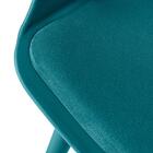 Kit 20 Cadeiras De Jantar Estofada Marcela - Turquesa