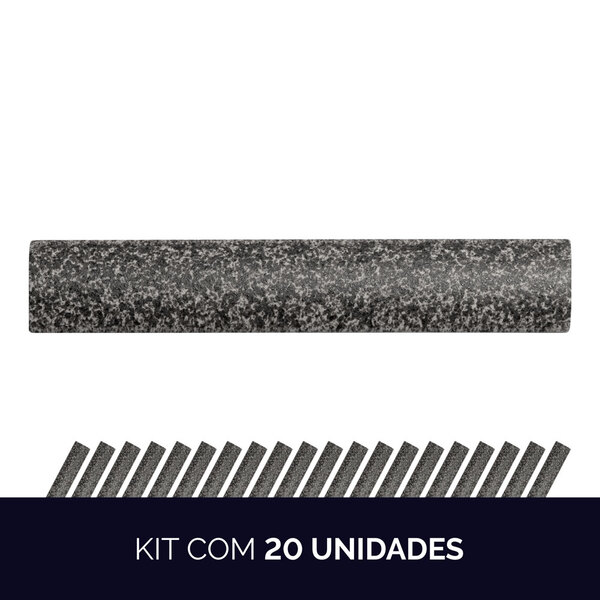 Kit 20 - Cantoneira Côncava Para Piscina 3,5x20 Cm (kaimú)