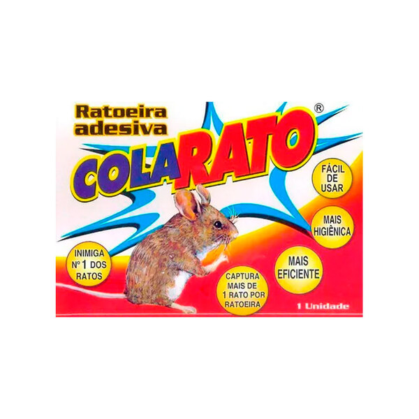 Kit 20 Cola Adesiva Para Pegar Rato Armadilha
