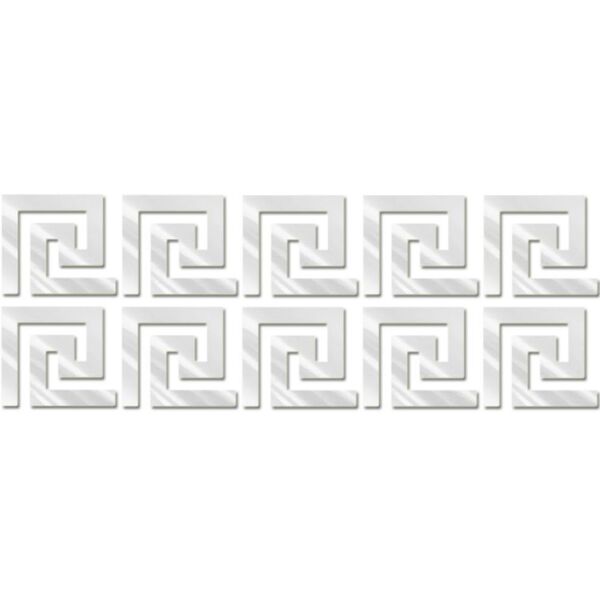 Kit 20 Espelhos 17 X 15 Labirinto Para Parede