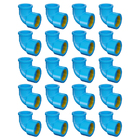 Kit 20 Joelhos 90º Soldáveis Bucha Latão 25x1/2 Fortlev