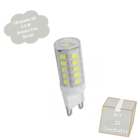 Kit 20 Lâmpadas De Led G9 3w Branco Frio(6000k) P/ Lustres E