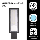 Kit 20 Luminarias Led Para Poste 100w Iluminação Pública Ip66