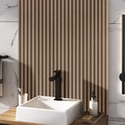 Kit 20 Painel Ripado Prime Madeira Pvc Carvalho Lisboa Dual T