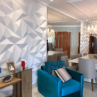 Kit 20 Placas Paineis Decorativo Flexivel Sustentavel Relevo