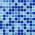 Kit 20 Placas - Pastilhas De Vidro Pigmentado Caribe