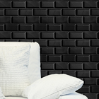 Kit 20 Placas Pvc 3d Revestimento De Parede Decorativa Tijoli