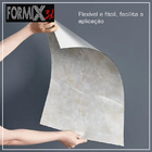 Kit 20 Placas Revestimento Parede Auto-adesiva Imitação Mármo