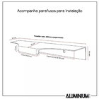 Kit 20 Puxadores Para Móveis Clean Cava Alumínio Champagne 20