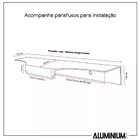 Kit 20 Puxadores Para Móveis Clean Cava Alumínio Cobre 180mm