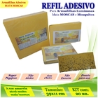 Kit 20 Refil Adesivo 39x11cm Amarelo P/ Armadilha Mosquito