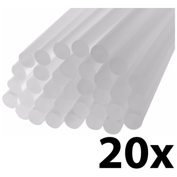 Kit 20 Refil Cola Quente Bastão Modelo Grosso