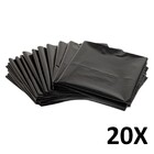 Kit 20 Saco De Lixo Reforçado Resistente Uso Doméstico 50l