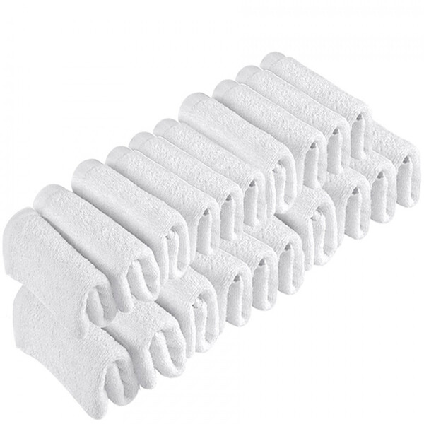 Kit 20 Toalhas De Rosto Para Salão Beleza 100 Algodão 40x65cm