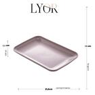 Kit 20 Travessas Bandeja Retangular 21x14cm Sortida Sobremesa