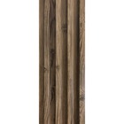 Kit 20 Unidades De Painel Ripado De Madeira Pvc Teca Envelhec