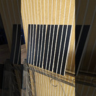 Kit 20 Unidades - Revestimento Ripado Placa Mdf Painel Decora