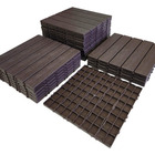 Kit 21 Decks Madeira Plástico Encaixe Modular Piscina Sacada