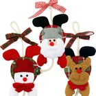 Kit 21 Pendente Natalino Boneco De Neve Papai Noel Rena 18cm