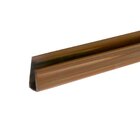 Kit 225m De Acabamento Perfil "u" P/ Forro Pvc 3cmx3m   Imbuia