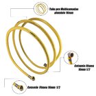 Kit 22 Metros Tubo Pex 16mm + Dois Cotovelo 16 X 1/2 Tudogás