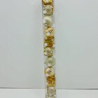 Kit 22 Pçs Tubo Natalino Enfeite Árvore De Natal Dourado 5cm