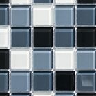 Kit 22 Placas - Pastilhas Vidro Cristal Miscelânea Petróleo