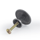 Kit 22 Puxador Ponto Redondo Puxadores Móveis Coloniais Puxad