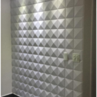 Kit 24  placas em pvc poliestireno revestimento 3d teto e par