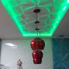 Kit 24  placas em pvc poliestireno revestimento 3d teto e par