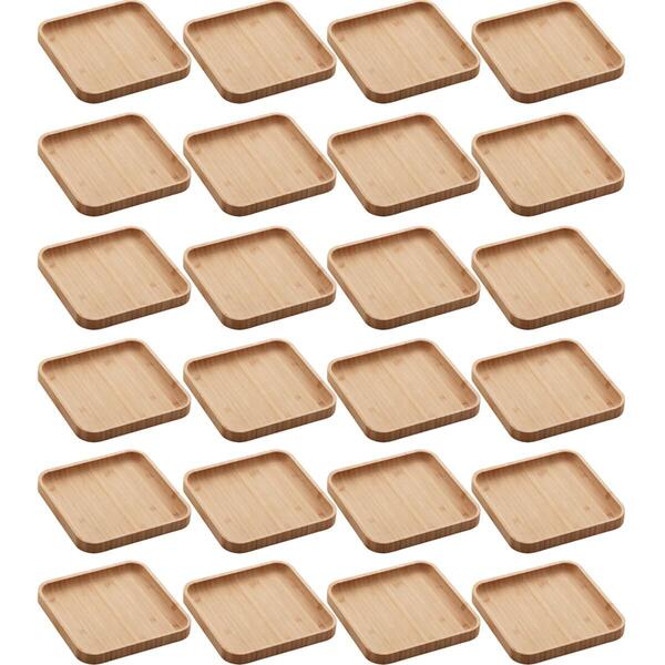 Kit 24 Bandejas Para Servir Salgados Eventos Festas Infantis