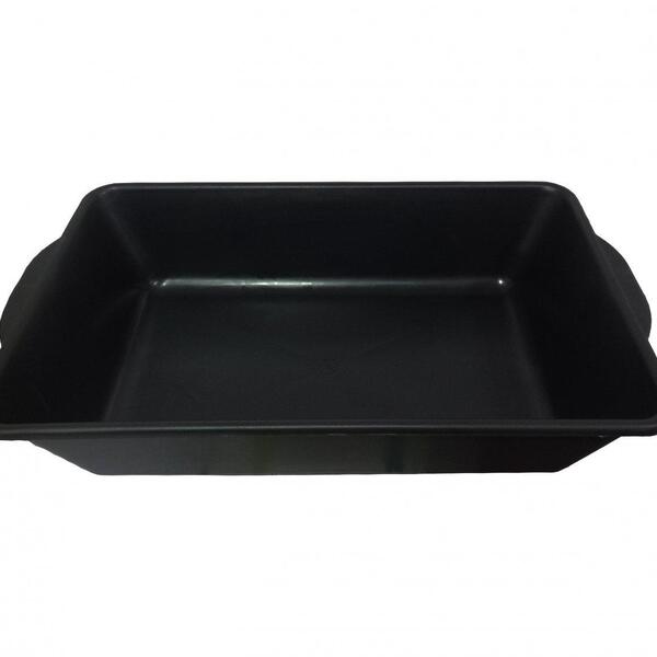 Kit 24 Caixa Massa Plástica Preta 20 Litros A - Gerplast