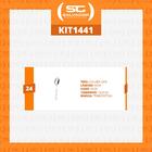 Kit - 24 Colheres De Chá Búzios Em Aço Inox Ccibag - Tramonti