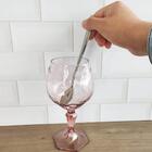 Kit 24 Colheres Para Mexer Suco Moniz 18cm Inox Simonaggio Ba