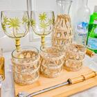 Kit 24 Copos De Vidro Baixos Wolff Sisal 320ml Pousadas Hotéi