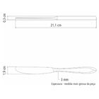 Kit 24 Peças Facas De Mesa Tramontina Laguna Talheres Em Aço