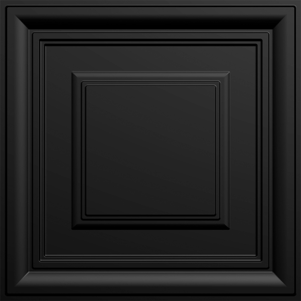 Kit 24 Placas 3d Pvc Preto Decoração Revestimento Premium De