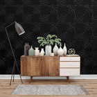 Kit 24 Placas 3d Pvc Preto Decoração Revestimento Premium De