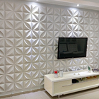 Kit 24 Placas Revestimento Parede Branco Encaixe Textura Flex