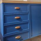 Kit 24 Puxadores Cobre 2773 Quebec Concha Torralba Para Móvei