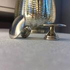 Kit 24 Puxadores De Móveis 200 Tucson Pontos Níquel Escovados