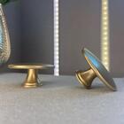 Kit 24 Puxadores De Móveis Pontos Dourados 3x2cm Armários Gav